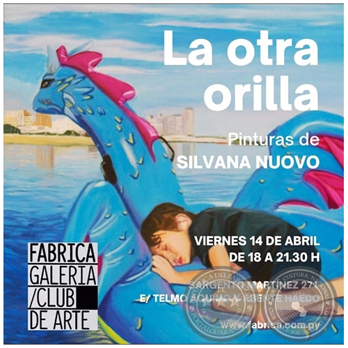 La otra orilla - Pintura de Silvana Nuovo - Viernes, 14 de Abril de 2023
